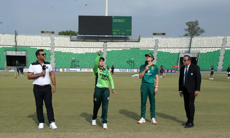 Pakistan win toss, bat first in South Africa encounter ahead of World Cup – Sport