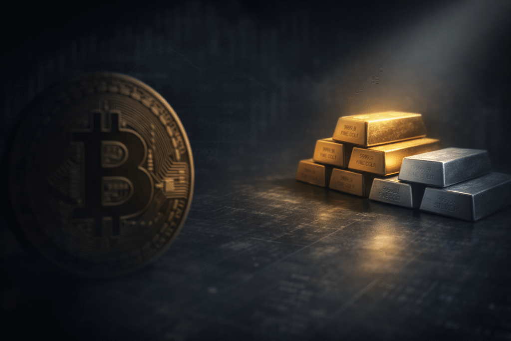 Bitcoin Social Interest Fades As Retail Chases Gold, Silver Hype